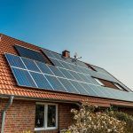 Solar Panels on Brick House