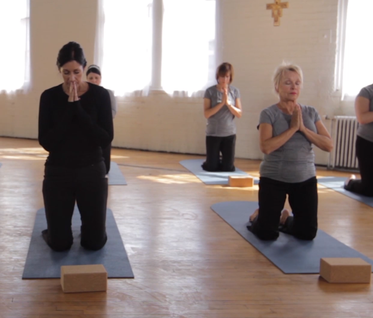 Praying during exercise